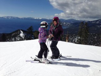 Tahoe Nanny child care and babysitting-Ski Lesson in Tahoe